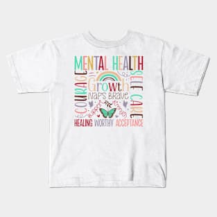 Support Mental Health Kids T-Shirt